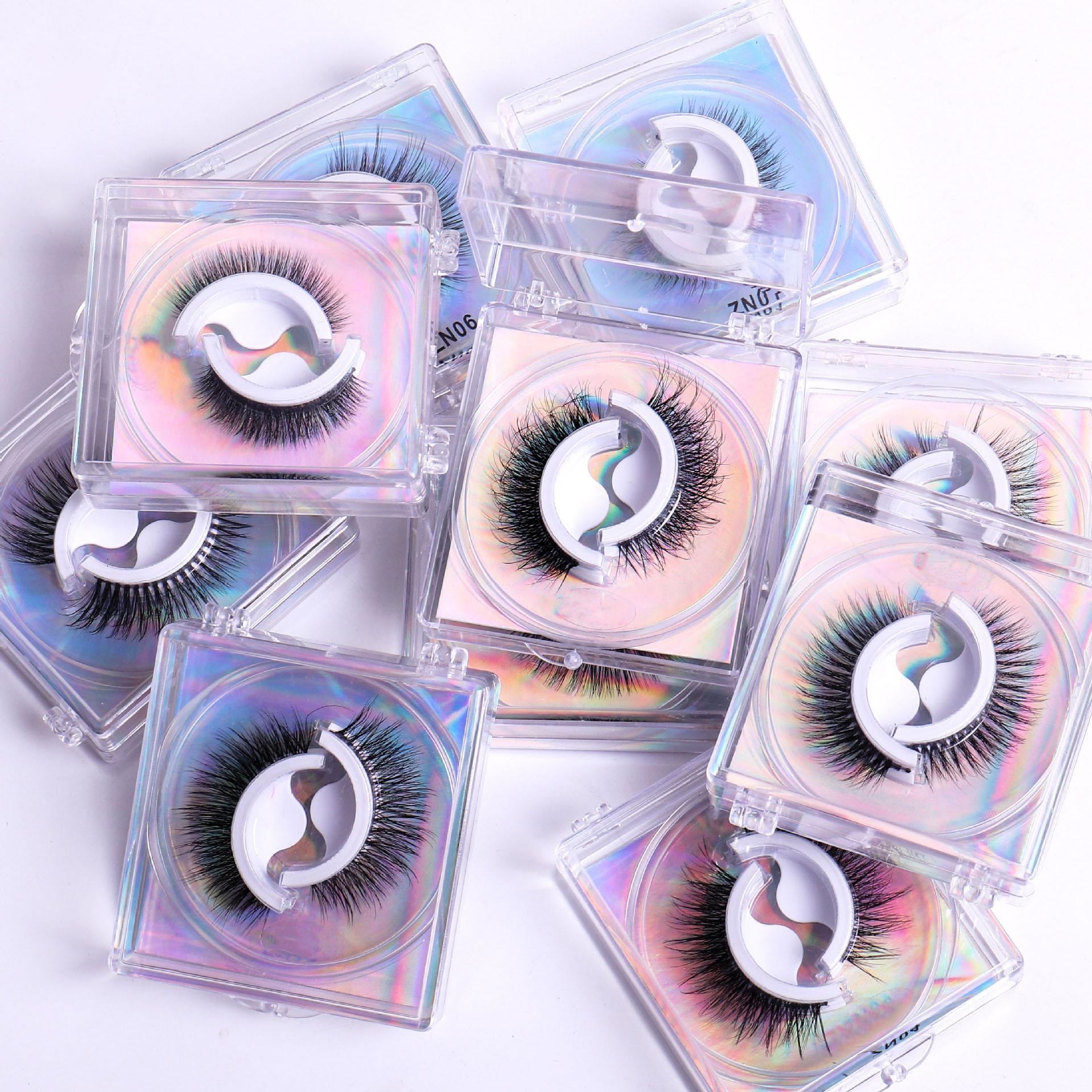 Самоклеящиеся ресницы Ресницы Искусственные норковые ресницы Натуральные ресницы — фото 4