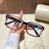 Vintage Anti Blue Light Square Reading Glasses Women For Man Myopia Customize Prescription Optical Presbyopia Frame 1.0 To 4.0
