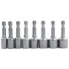 6-13mm Socket Magnetic Nut Screwdriver 1/4in Hex Electric Drill Bit Magnetic Nut Driver Socket Hexagonal Socket Head