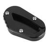 Motorcycle Side Stand Enlarge Pad Kickstand Extension Fit for TRIUMPH Bonneville T100   T120Black