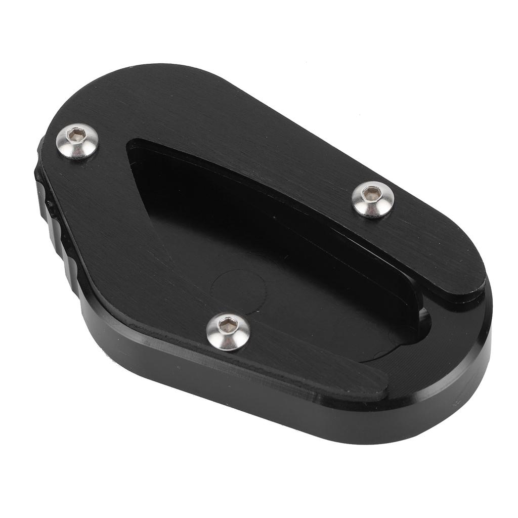 Motorcycle Side Stand Enlarge Pad Kickstand Extension Fit for TRIUMPH Bonneville T100 T120Black