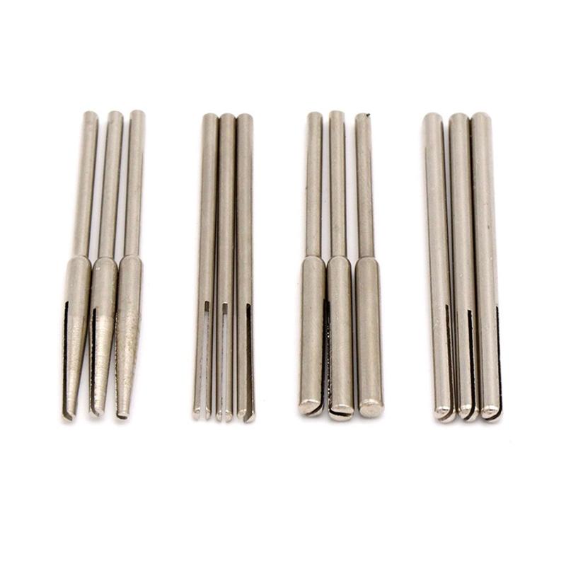 2.35/3mm Shank Sandpaper Clamp Mandrel Split Mandrel Tapered Sandpaper Holder