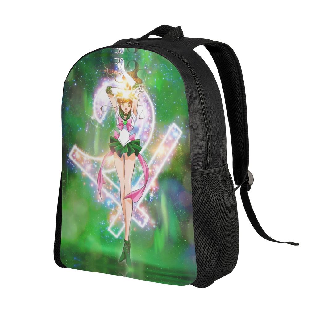 Custom Sailors Anime Moons Backpacks Women Men Casual Bookbag for School College Kino Makoto Bags