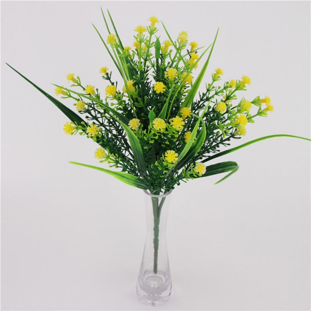 1Pc Durable Babysbreath Artificial Flowers Waterproof Faux Plant Shop Home Decor