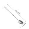 Pack of 6 Essential Spoon Set 304Stainless Steel Mixing Spoon Kitchen Spoons