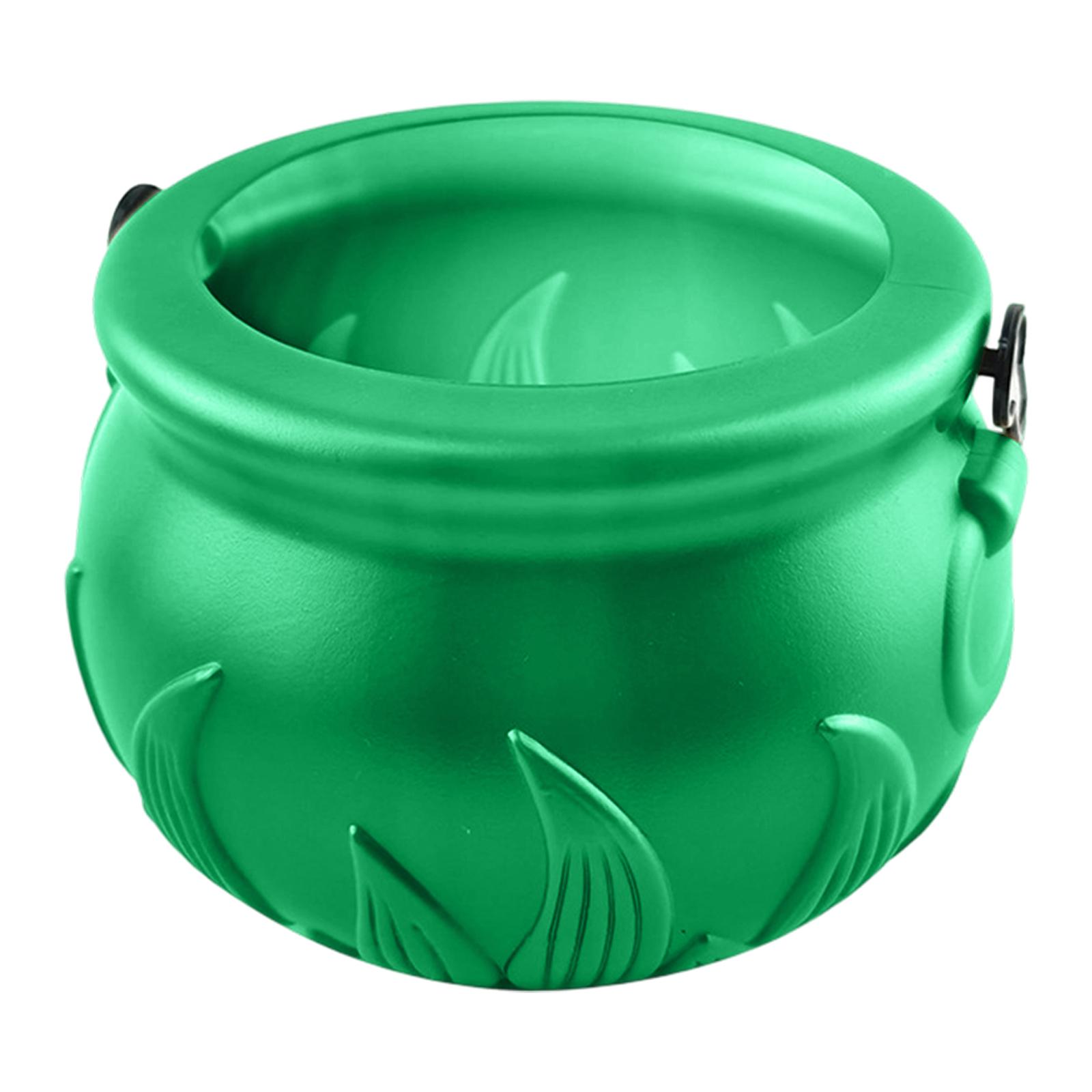 

Halloween Jar , Festival Decorated Bucket , Candy Basket ONE SIZE зелений