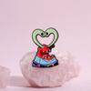 Multifunctional Alloy Brooch With Adorable Cartoon Design Great For Everyday Fashion Statements