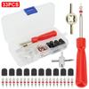 33Pcs Professional Car Tyre RepairTool Portable Tire Valve Stem Core Remover Screwdriver  for Bike