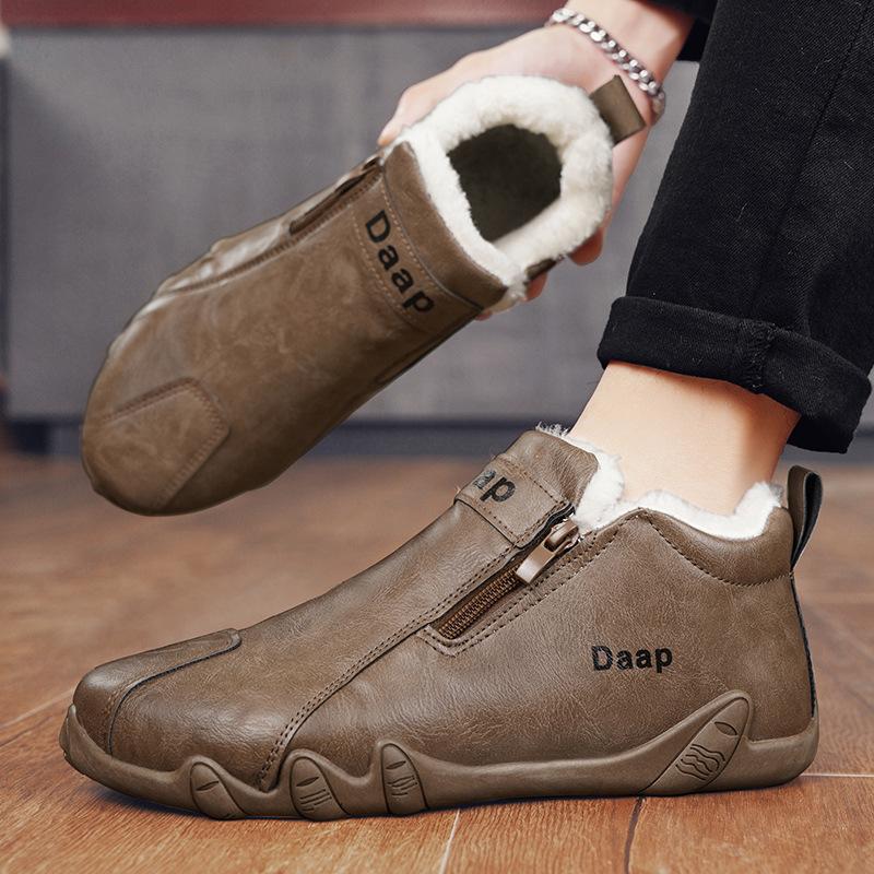 One-pedal men's shoes autumn new men's sports non-slip soft-soled Para Doudou shoes work trendy shoes
