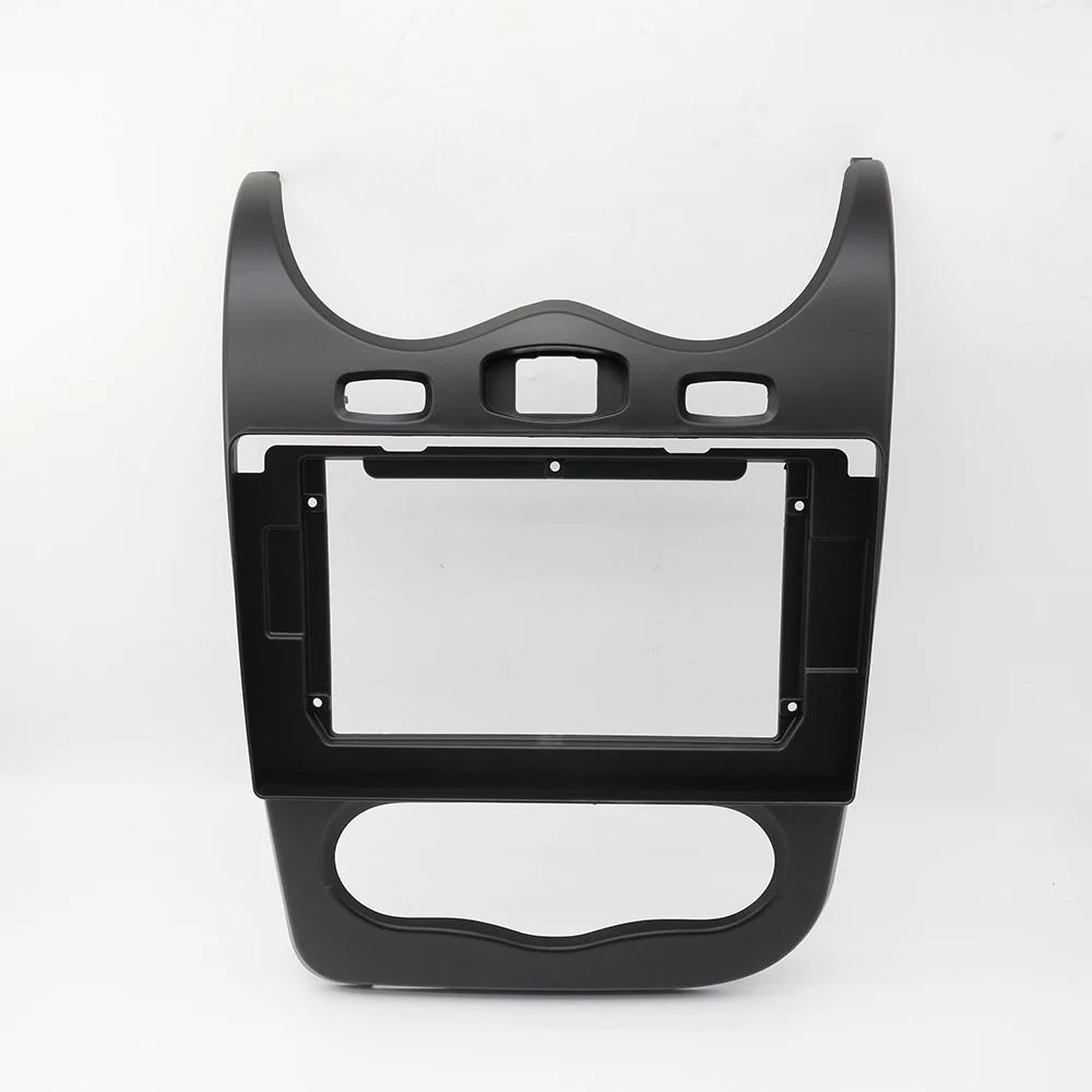 Car Radio DVD Player Fascias Frame For RENAULT SANDERO 2013 10.1   Android GPS MP5 Stereo 2Din Head Unit Panel Dash tallation Only Frame