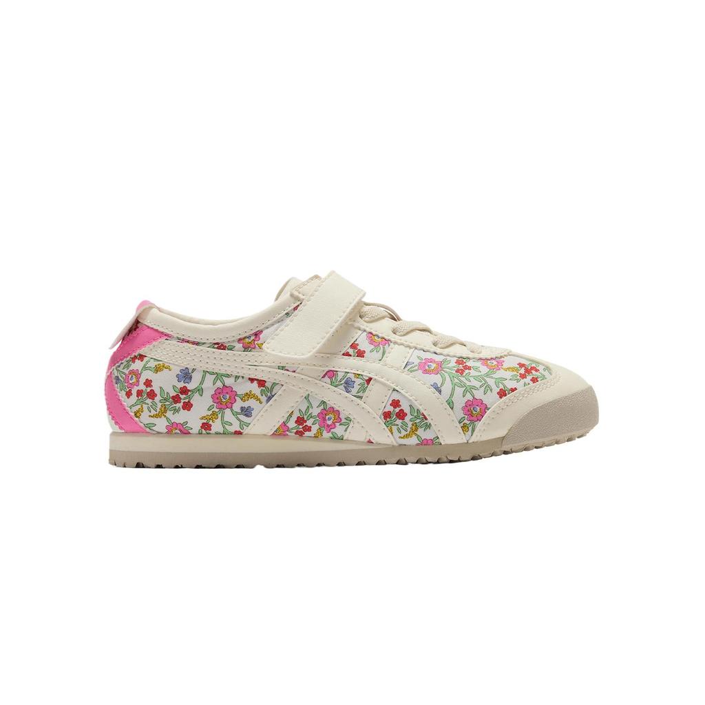 Onitsuka Tiger Mexico 66 Fabric Comfortable Simple Fashion Versatile Non-Slip Wear-Resistant Breathable Low-Top Kids Casual Shoes 1184A222-100