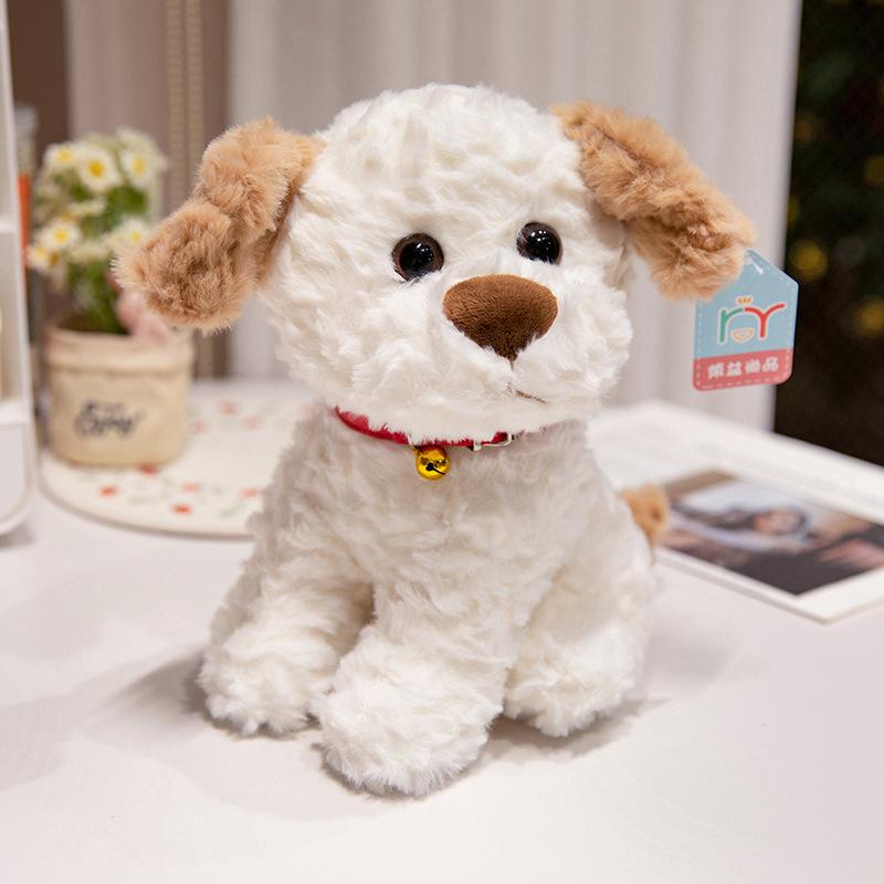 Cute puppy dog Shiba Inu doll plush toy Pekingese Bianmu teddy dog doll children soothing doll
