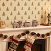 Christmas Table Decoration Hollow Gingerbread House Winter Holiday Table Decoration Warm Led Lights Holiday Gift