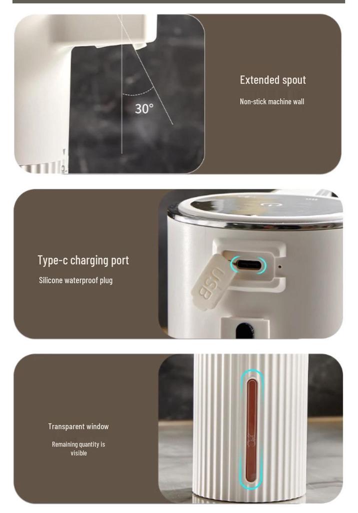 2026 Best-Selling Automatic Electric Hand Sanitizer Foam Dispenser