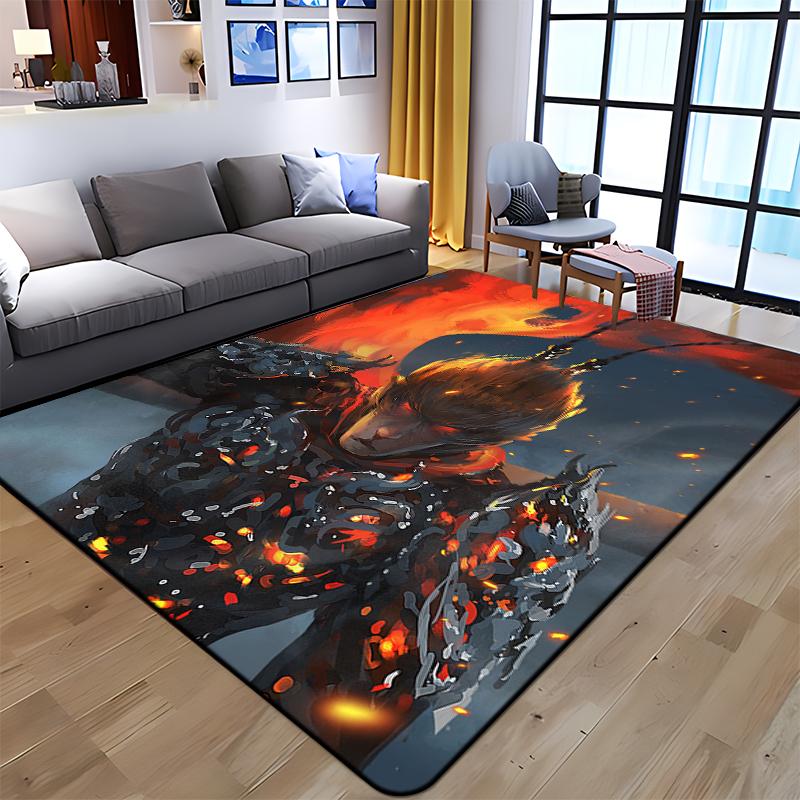 Sun WuKong Monkey King Printed Carpet for Living Room Large Area Rug Soft Mat E-sports Chair Carpets Alfombra Gifts Dropshopping