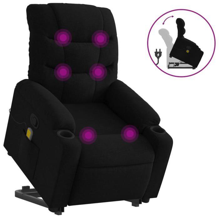 VidaXL Reclining Massage Armchair, Relaxation Chair with Adjustable Backrest and Footrest, Salon Seat Room of 3206656