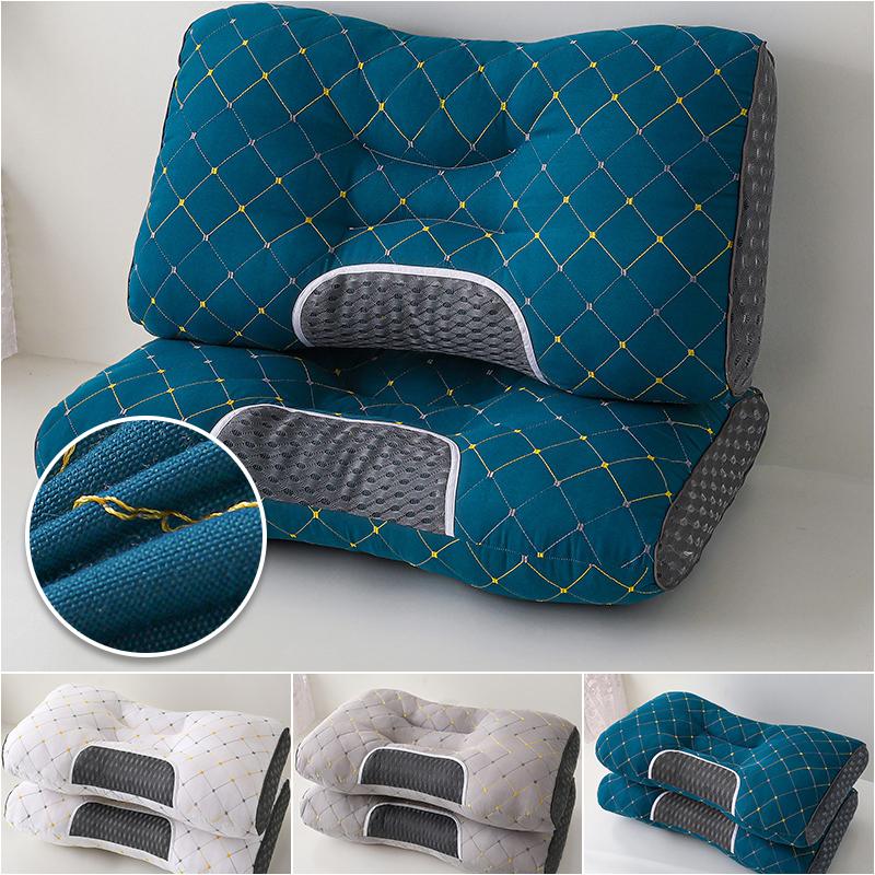 Oreiller cervical pour aider à dormir, protection de la colonne cervicale, oreiller de sommeil, aide au dos, protection de la taille, oreiller pour adultes et enfants, maison