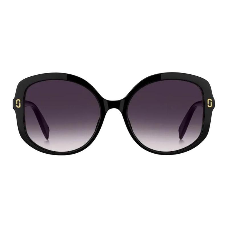 Marc Jacobs Curved temple tips acetate square sunglasses women black MJ1119S