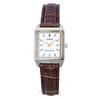 Standard analog lærreim White Dial Quartz LTP-V007L-7E2 dameklokke