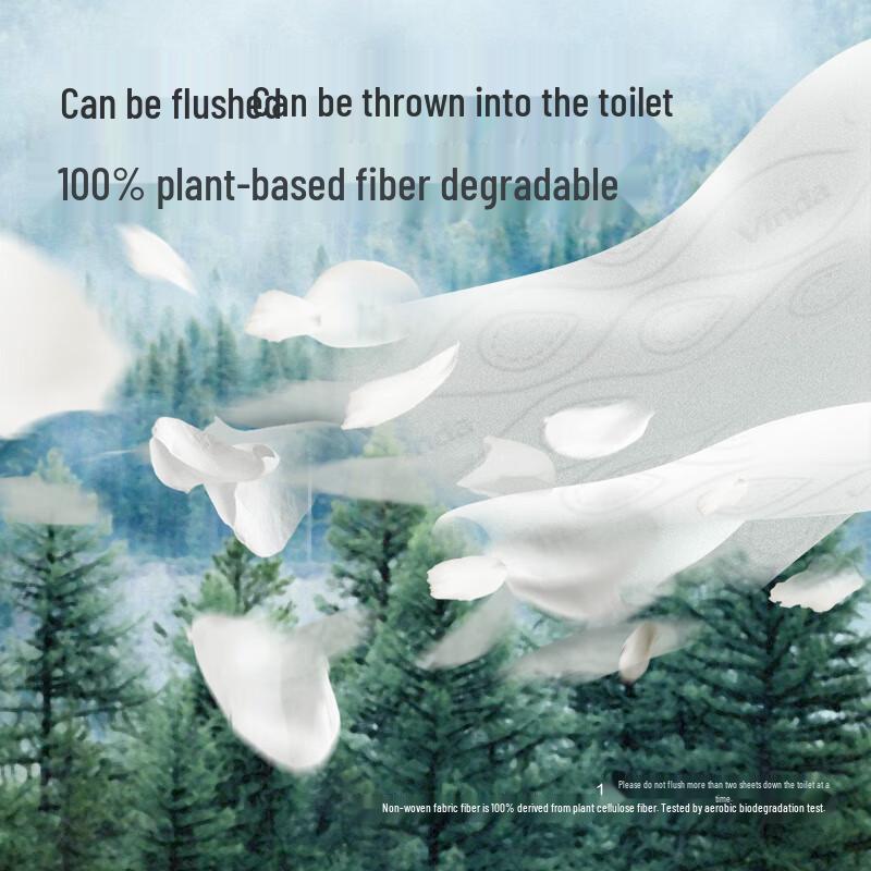 Vinda Camellia Wet Toilet Paper Combo Pack