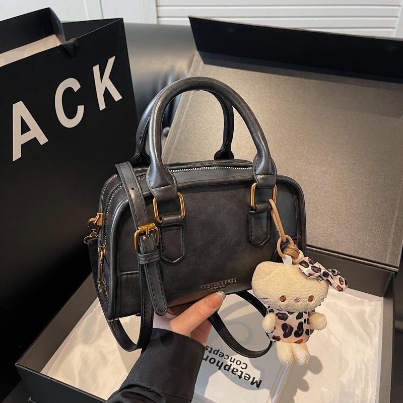 Maillard Fashion Commuter One Shoulder Crossbody Portable Small Bag Women's Autumn and Winter New Retro Pillow Bag