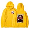 Japanese Animation Kamado Tanjirou Hoodies Women Men Long Sleeve Hooded Sweatshirts Unisex Y2K Street Fashion Clothing