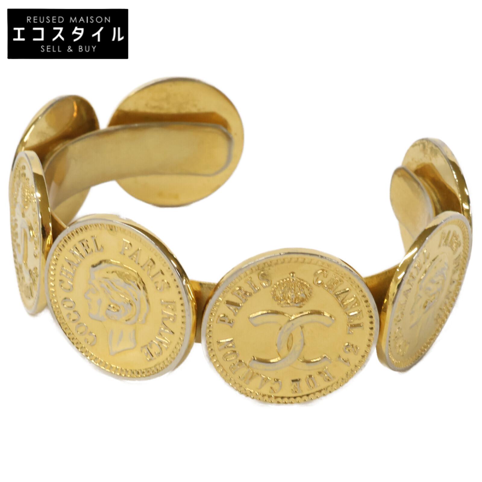 

CHANEL 7P coin Bangle Gold colorUsed