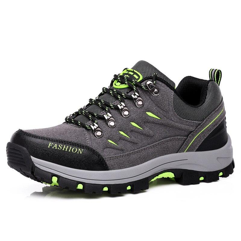 Hiking Shoes Winter Waterproof Trekking Top Quality Mens Sneaker Non -Slip Wear -Resistant Couple Outdoor Tourist Camping Shoes