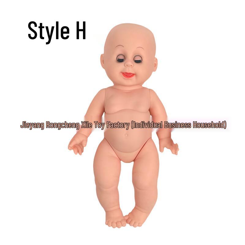 30CM 12-Inch Realistic Reborn Baby Doll - Soft Rubber, Educational Toy for Kids