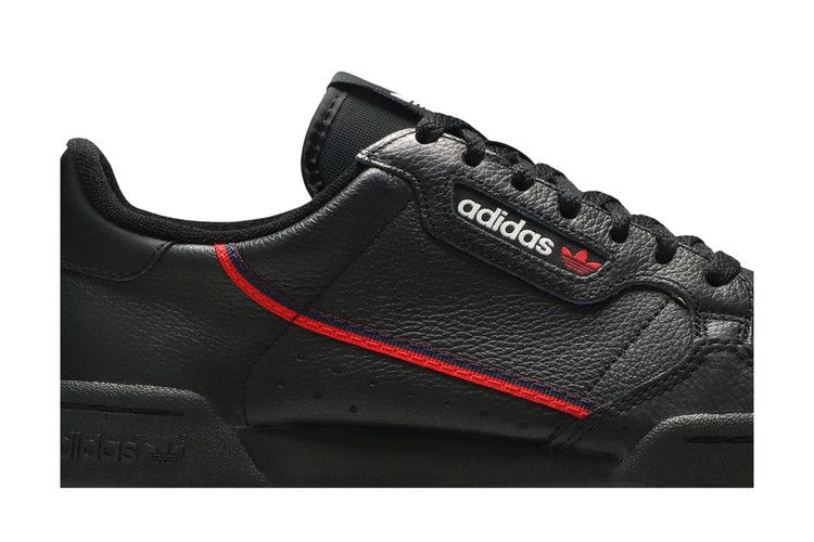 adidas Continental 80 Black Scarlet Red