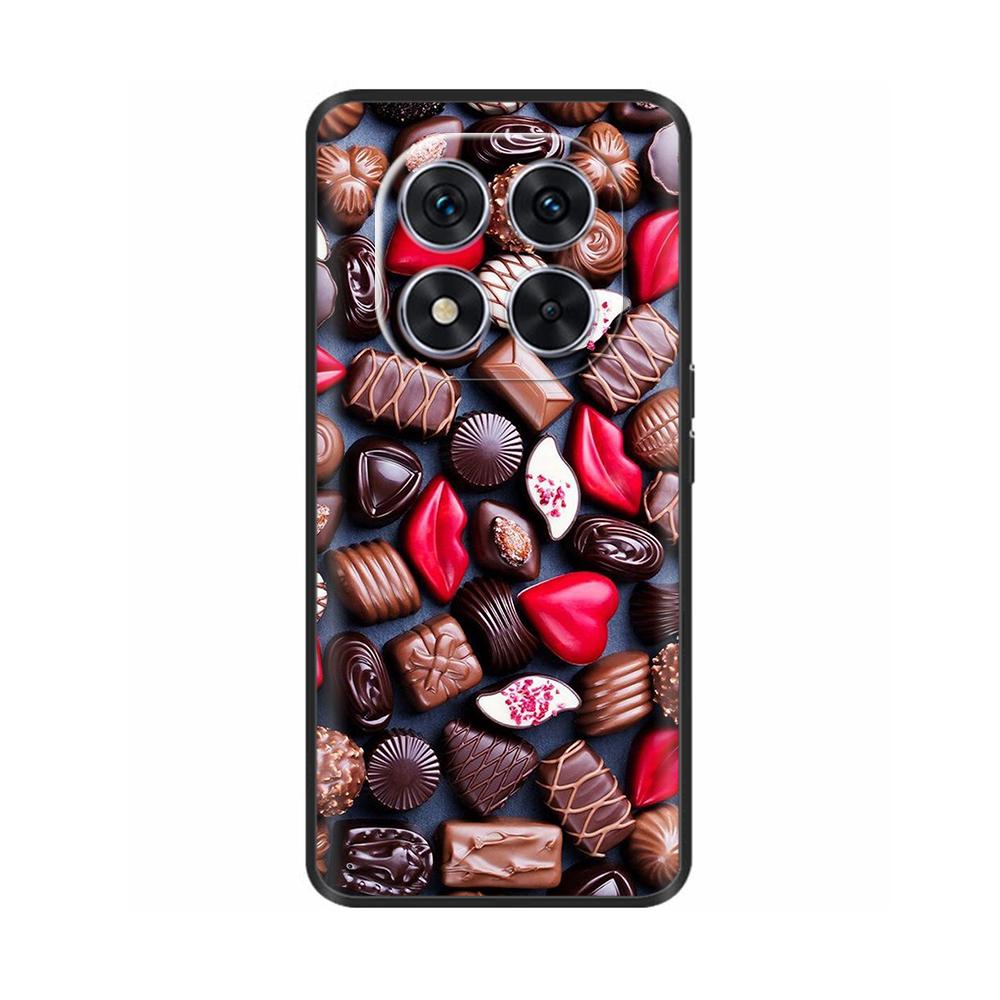 For POCO X7 Phone Case For Xiaomi Poco X7 Pocox7 5G 24095PCADG Shockproof Protective Shell Back Cases Ultra Black Silicone Cover