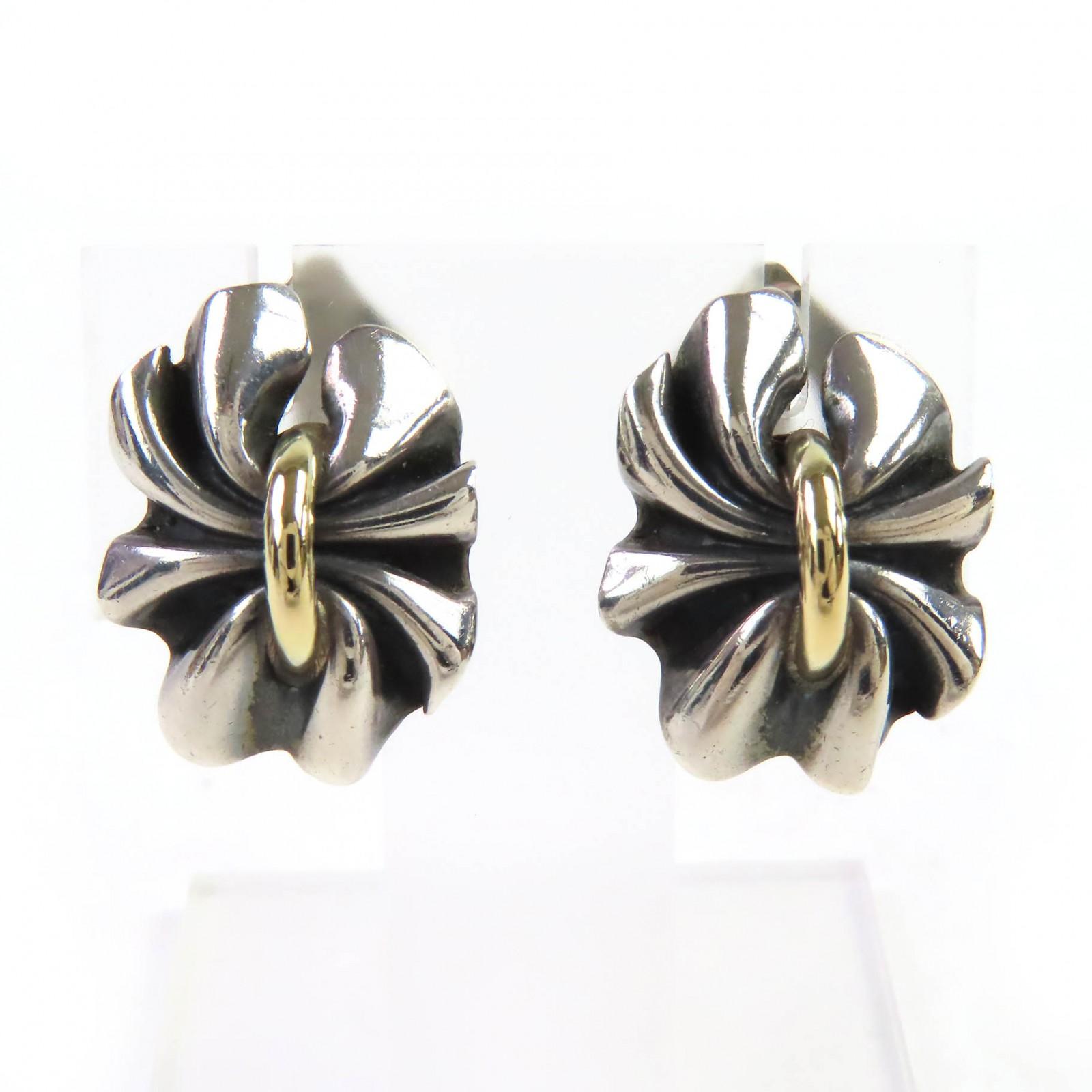 

Georg Jensen Combi Gathered Earrings (for both ears) Silver SV925 Women 401 Used