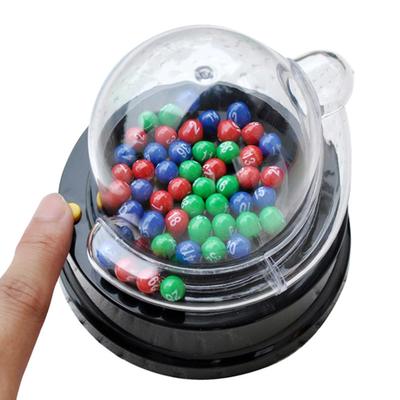 Sac taske Elektrisches Bingo-Spielset, Bingo-Lotteriemaschine, Garapon-Lotteriemaschine, Party (Einzelexemplar)
