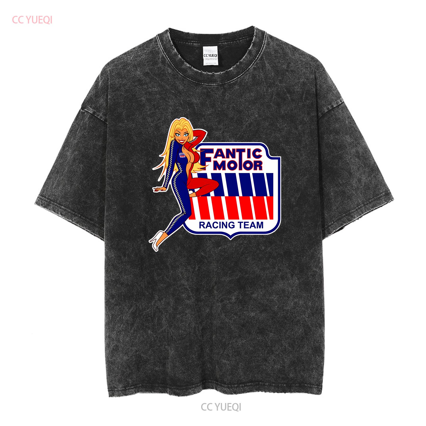 

New T Shirt Fantic Motor Logo Funny Size S to 5XL long or short sleeves vintage Washed Comfortable fashion L