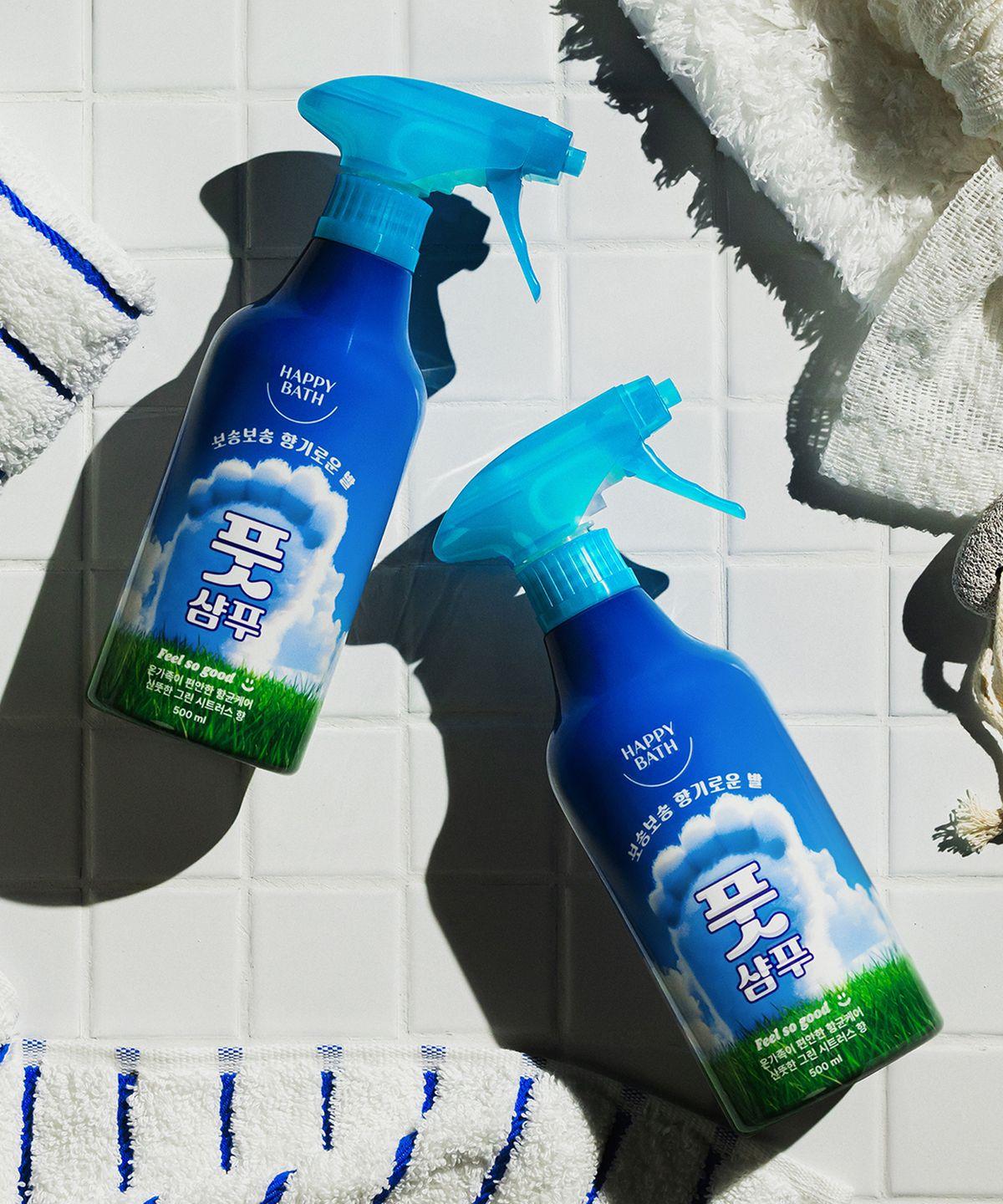 Feel So Good Foot Shampoo Green Citrus 500ml 2 bottles
