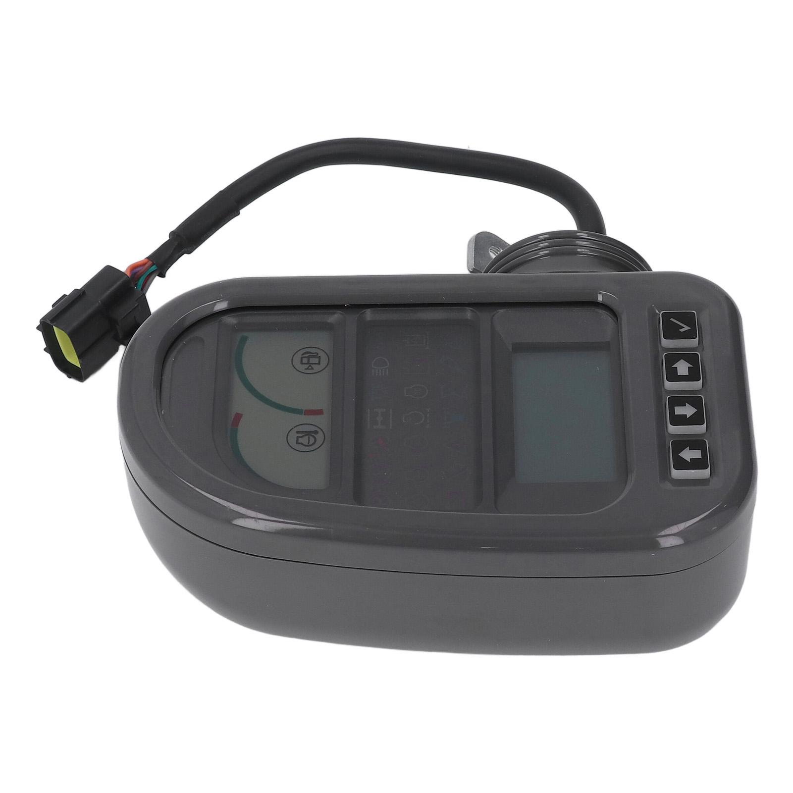 Excavator Gauge Panel LCD Screen Flexible Keys 14390065P03 Excavator Monitor for EC140B EC140BLC EC160 EC210BLC EC330B