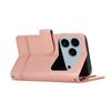 Crossbody Makeup Mirror Magnetic Card Solt Wallet Flip Leather Case For iPhone 17 Pro Max 16 Plus 15 14 13 12 11 Lanyard Cover