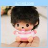 Adorable Kiki Cartoon Doll Diy Toy Cute Keychain Decoration For Kids In Pink