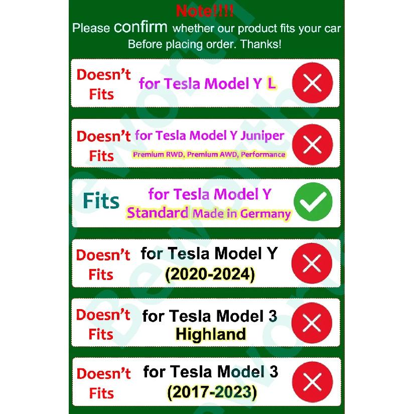for Tesla Model Y Standard 2026 Accessories Center Console Storage Organizer Box Armrest Box Storage Tray Protection Mat