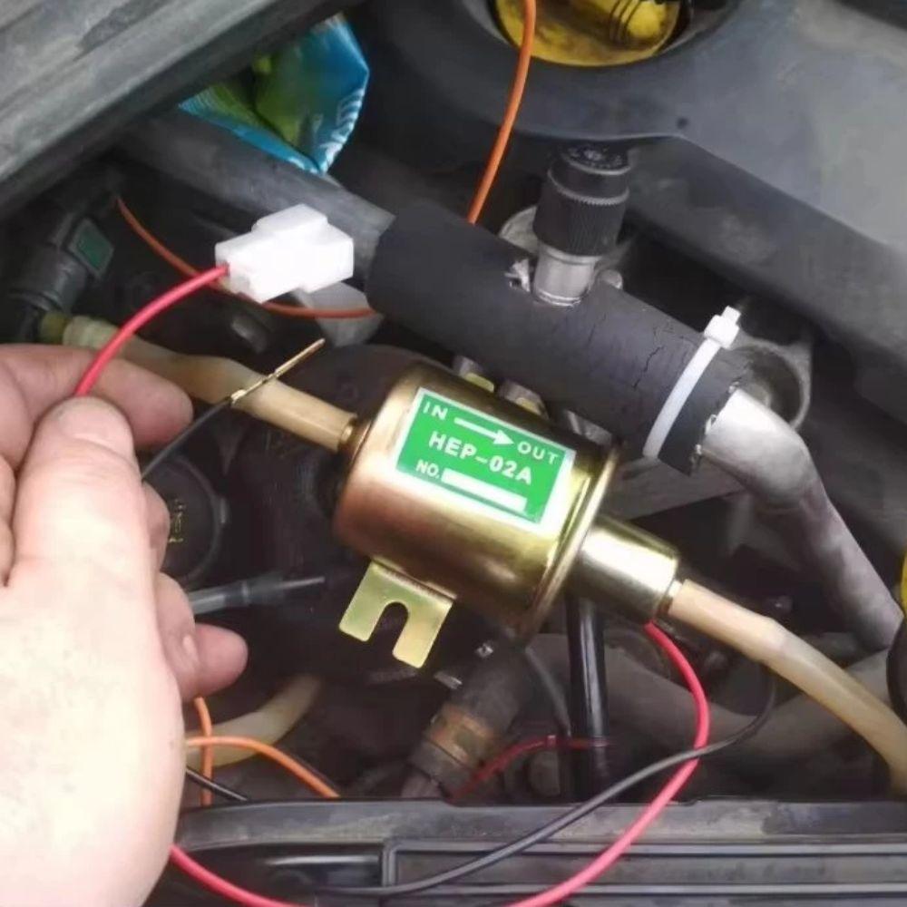 12V Electric Fuel Pump Engine Parts Electric Fuel Injection Pump Transfer Pump  Motorcycle