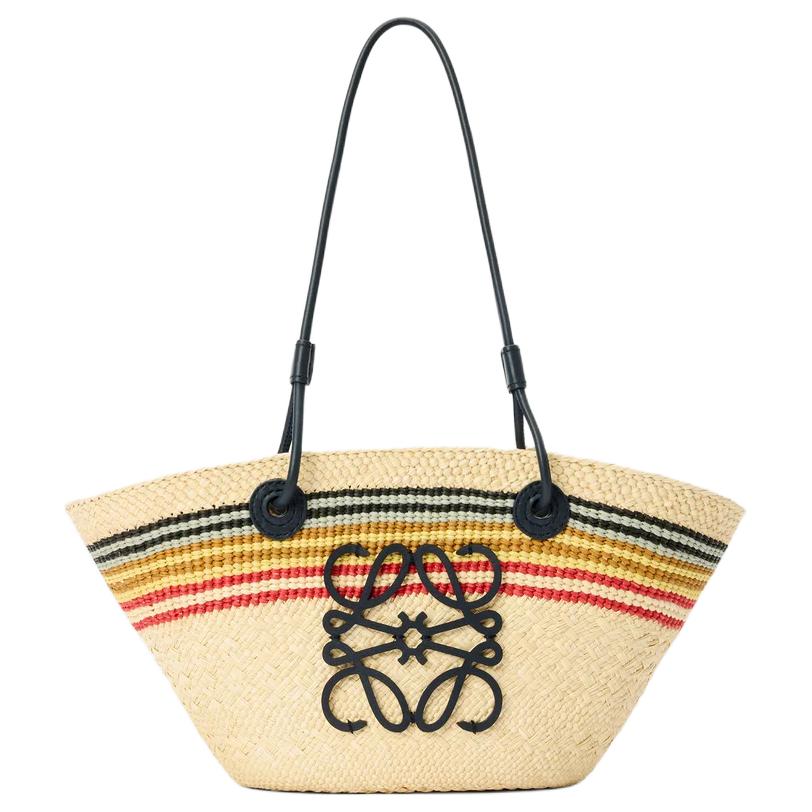 

Loewe Маленька плетена сумка з логотипом Anagram Натуральний/Багатоколірний Жіночі сумки через плече Коричневий A223P65X45-2668 Basic Set (Bag+Dust Bag)