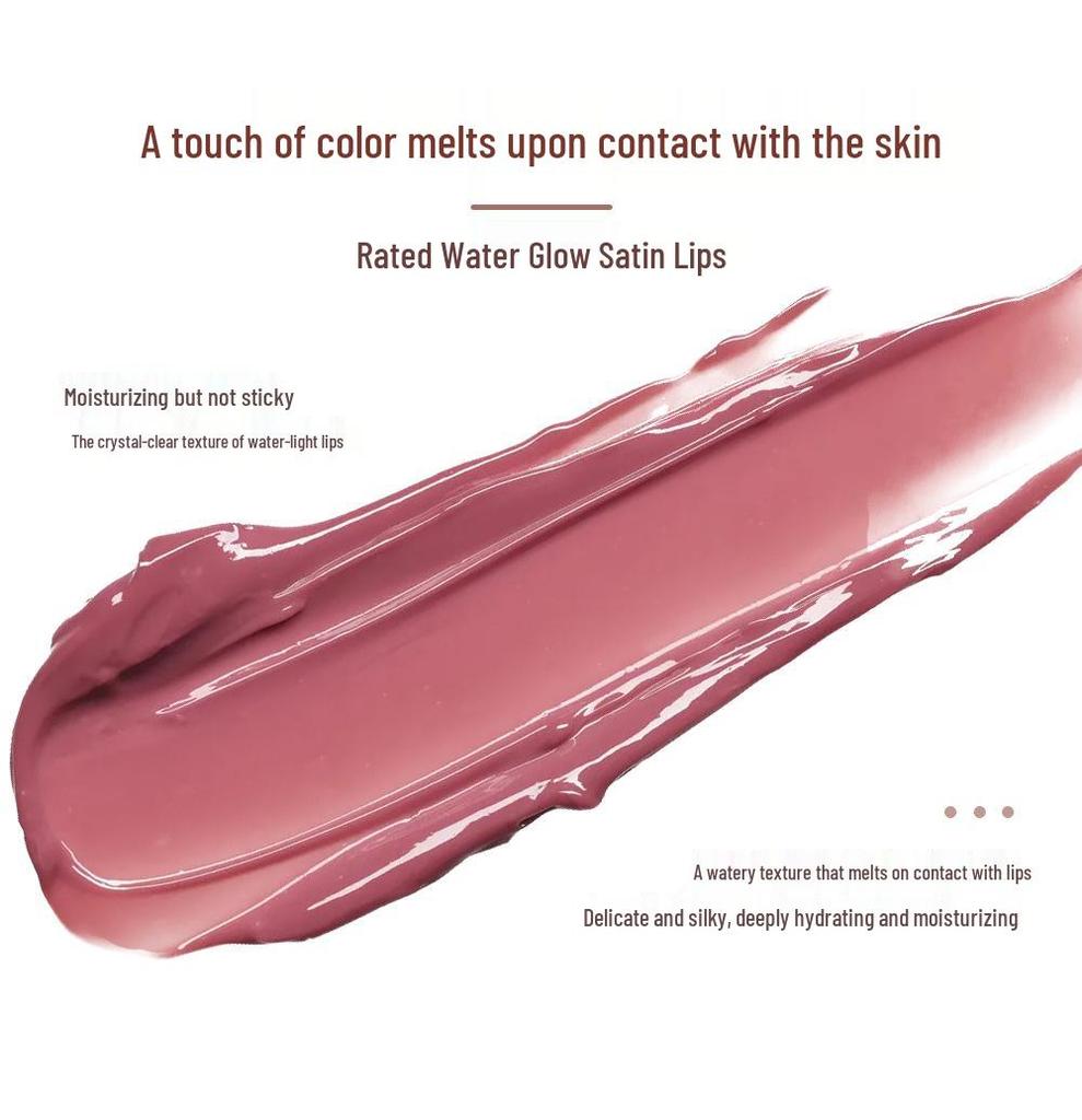 Mei Ti Xiu Crystal Moist Lipstick: Hydrating, Long-lasting, Silky Smooth, Non-Stick Gloss Lip Balm