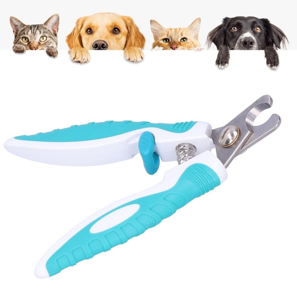 Stainless Steel Pet Nail Clippers Ergonomic Handle Dog Nail Cutter for Cats Dogs