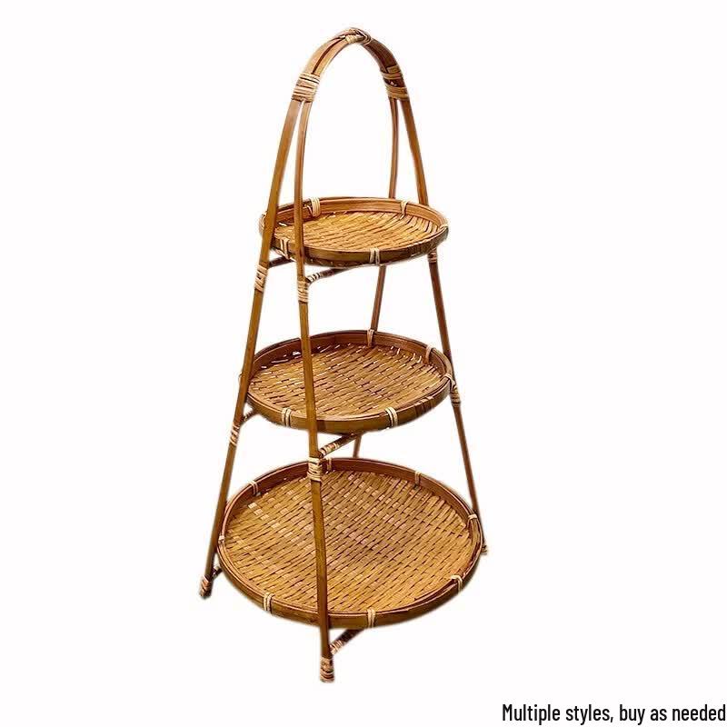 Handmade Bamboo Woven Baskets and Trays