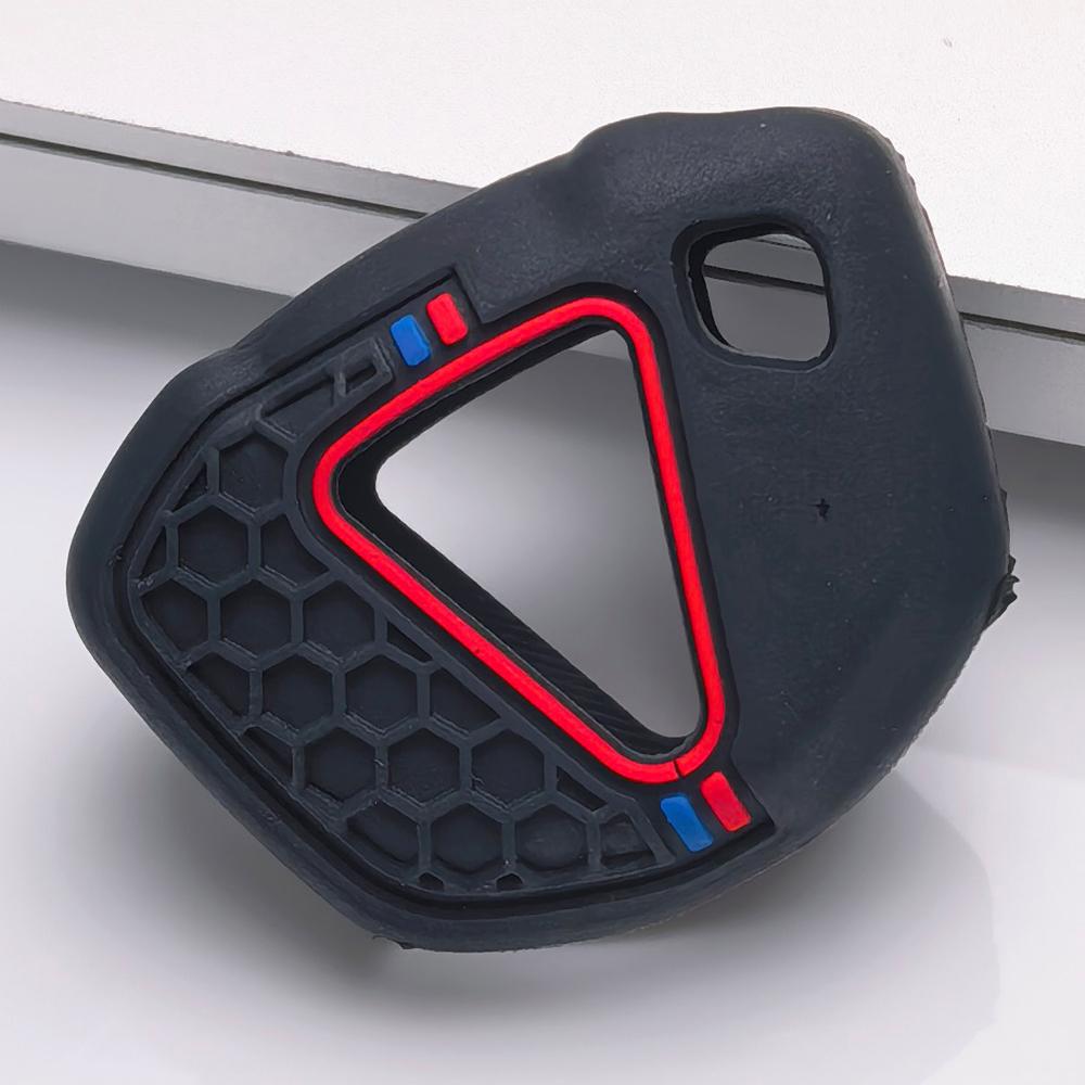 Key Holder Cover for Kawasaki Ninja 250 300 400 650 ZX 6R 10R Anti-Scratch Surface Shockproof Structure Soft Grip Texture Easy Install Design