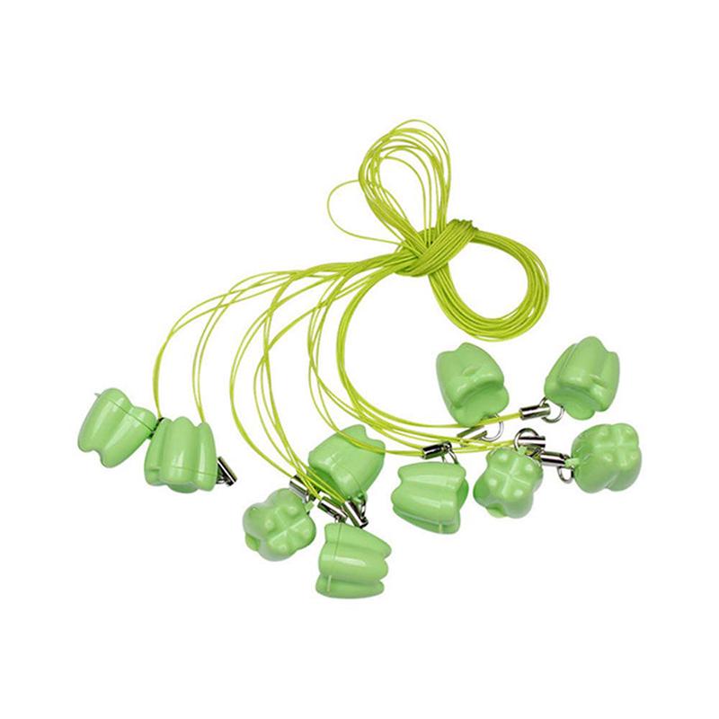 10 pièces/Paquet Organisateur Boîte à Dents de Lait de Bébé Boîte Fée des Dents de Lait de Bébé Boîte de Rangement pour Dents avec Collier Souvenirs Cadeau Boîte de Rangement pour Dents
