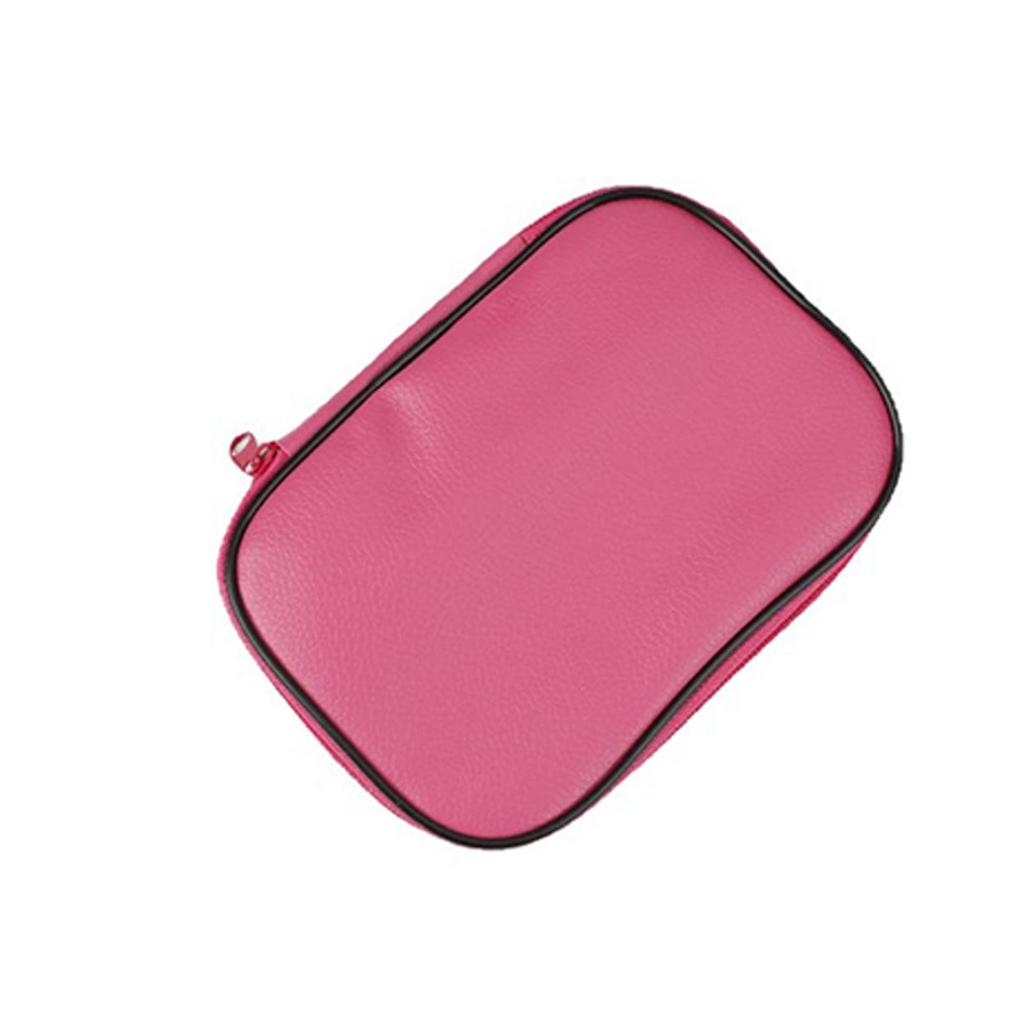 Set Croșete Colorat Mâner Ergonomic Portabil Ace de Tricotat Metalice cu Geantă de Depozitare pentru