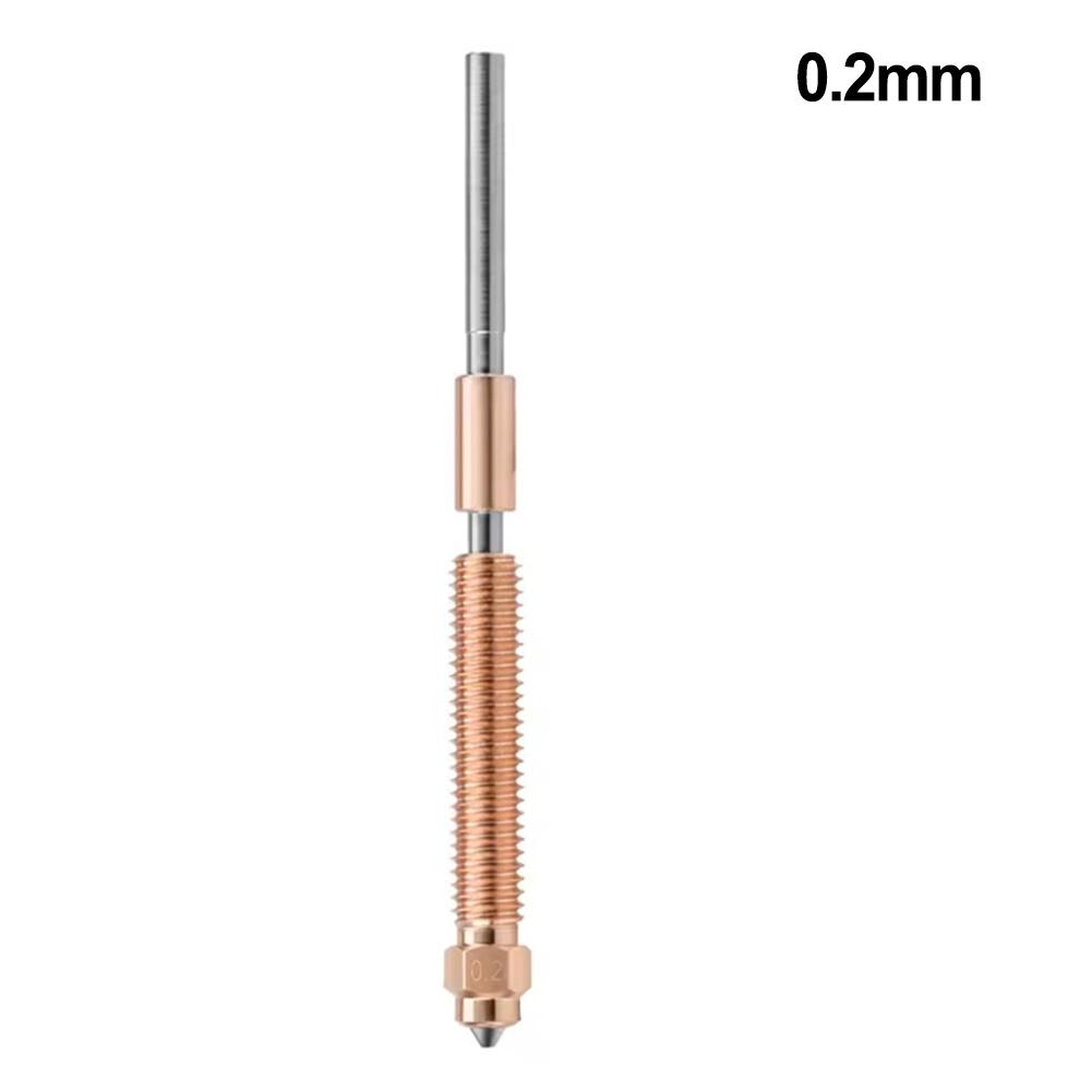 Hardened Steel Kit K2 PLUS Nozzle Thermal Creep Resistant Stable Temperature Field Smooth Extrusion Improves Interlayer Adhesion