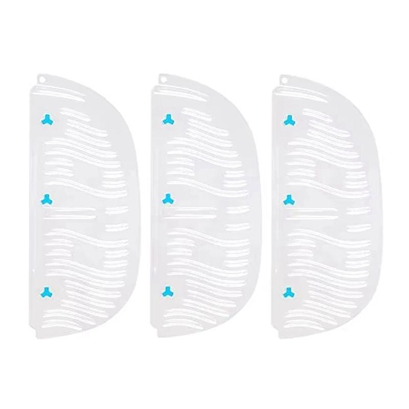 

ABJI-For PETKIT Cat Litter Box Automatic Toilet Sand Filling Plate Filter 3 Pieces For PURA MAX Sand Box Accessories прозрачный