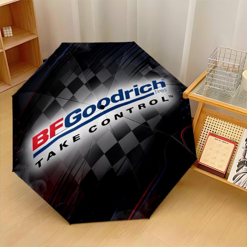 BFGoodrich Print 8?Ribs Automatic Umbrella Wind Resistant Lightweight Folding Umbrella For Outdoor Travel
